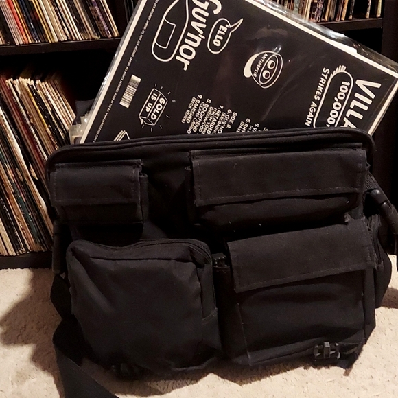 Vintage 90's Technics record bag - Picture 2 of 4
